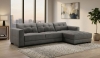 Adeline Sectional Sofa(Dark Gray)