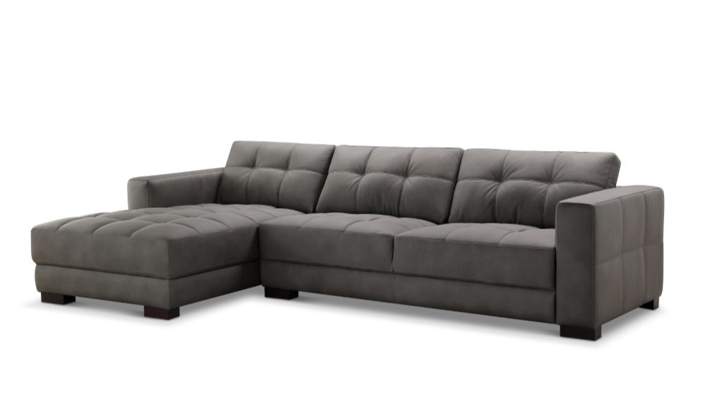 Adeline Sectional Sofa(Dark Gray)