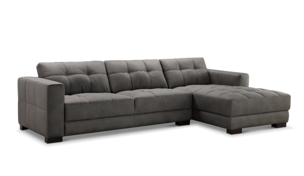 Adeline Sectional Sofa(Dark Gray)