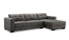 Adeline Sectional Sofa(Dark Gray)