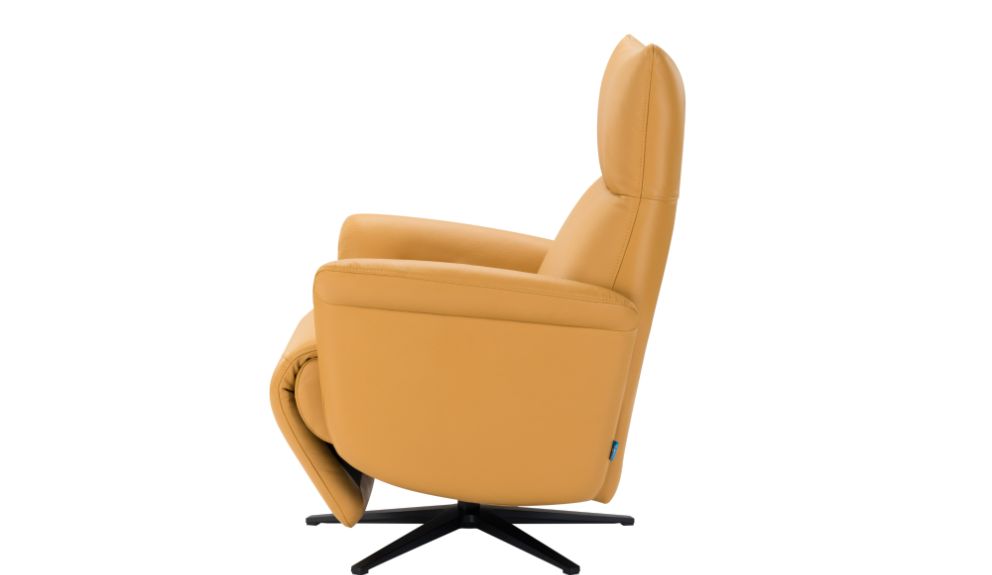Pomego Chair Top Leather (Yellow)